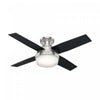Dempsey Low Profile Ceiling Fan with Light Fixture - Grey | Ventilateur de plafond Dempsey à profil bas avec luminaire - Gris