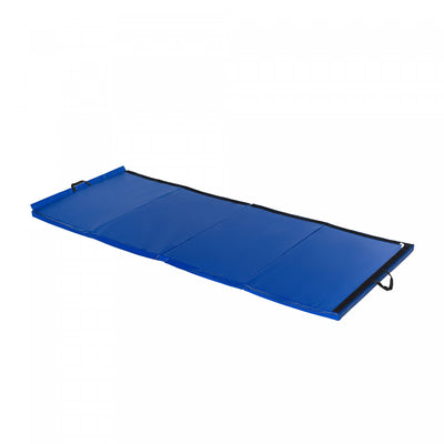 Soozier 4'x10'x2'' Folding Gymnastics Tumbling Mat, Exercise Mat With Carrying Handles For Yoga, Mma|Soozier Tapis De Sol Gymnastique Fitness Pliable Portable Rembourrage Mousse 5 Cm Grand Confort Reve