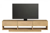 Nordika 72" Rustik TV Stand - Golden Maple|Meuble pour téléviseur Rustik Nordika de 72 po - érable doré