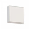 Dainolite Emery LED Wall Sconce 15w Matte White Frosted Acrylic Diffuser Lamp|Applique murale Emery de Dainolite en acrylique givré qui diffuse la lumière, avec fini blanc mat et ampoule à DEL de 15 W