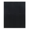 Hopkins Modern 30" Storage Cabinet in Black (7-Shelf) - Set of 2 Armoire | Armoire de rangement moderne Hopkins 30" en noir (7 etageres) - Lot de 2