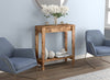 31” Console Table With 1 Shelf - Dark Taupe | Console de 31 po avec 1 tablette - taupe foncé