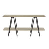 Celine Contemporary Modern 47" Console Table in Rustic Gray | Console moderne contemporaine Celine 47" en gris rustique