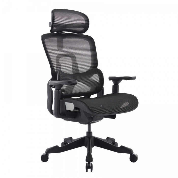TygerClaw Ergonomic Full Mesh Executive Chair with Multi-Directional Support Office Chair