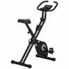 Soozier Foldable Exercise Bike With 8-level Magnetic Resistance, Black