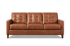 Hydeline Aiden Leather Sofa - Brown | Hydeline Aiden Sofa en cuir – Brun