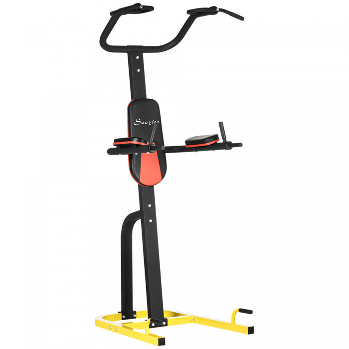 Soozier Power Tower With Pull-up Stand, Dip Station And Push-up Stand