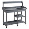 Outsunny Potting Bench Table Garden Work Bench Workstation With Drawer, Removable Sink, Storage Shel|Outsunny Potting Bench Table Garden Work Bench Workstation With Drawer, Removable Sink, Storage Shel