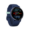 Garmin Vivoactive® 5 Smartwatch - Advanced Health & Fitness Tracking Features - Navy|Garmin Vivoactive® 5 Montre Intelligente - Fonctionnalites Avancees De Suivi De La Sante Et De La Co