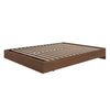 Platform Bed Frame, King|Walnut King Bed | Lit plateforme King, Noyer