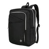 Swissdigital KATY Rose Platinum Backpack – 16" Laptop Bag, USB Charging, SDD Finder, RFID Protection, Multi-Pockets