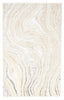Clara Ivory Rug 5'0" x 8'0" | Tapis Contemporain/Moderne Clara 5'0" x 8'0" en Ivoire