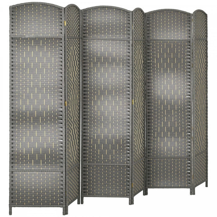 HOMCOM 6 Ft Folding Room Divider, Privacy Screen for Home Office Bedroom