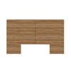 Nordika Marconi Queen Headboard - Brown Oak|Tête de lit Marconi Nordika - chêne brun