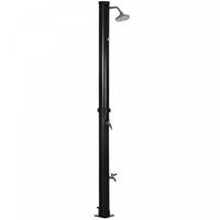 Outsunny 5.3 Gallons Solar Shower, Outdoor Shower For Backyard, Black