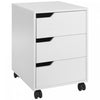 Homcom 3 Drawer File Cabinet