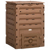 Outsunny 120 Gallon Compost Bin, Large Composter With 80 Vents, Brown|Outsunny Poubelle A Compost De 120 Gallons, Avec 80 Aerations, Marron