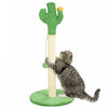 Pawhut 33" Cactus Cat Scratching Post For Indoor Cats, Sisal Cat Scratcher With Hanging Ball, Green|Pawhut Arbre A Chat En Forme De Cactus Pour Chat D'interieur, Griffoir En Sisal Avec Boule Suspendue