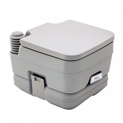 Outsunny Outdoor Portable Travel Toilet Flushable Tank for Camping Boating Roadtripping 2.6 Gallon (10L)