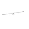 Dainolite Arandel Vanity Light 4"d 24w LED Polished Chrome White Acrylic Diffuser Lamp|Lumière de coiffeuse Arandel de Dainolite de 4 po de diamètre en acrylique blanc qui diffuse la lumière, avec fini chromé poli et ampoule à DEL de 24 W