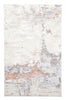 Arlo Ivory Rug 5'0" x 8'0" | Tapis Contemporain/Moderne Arlo 5'0" x 8'0" en Ivoire
