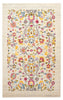 Rosa Ivory Rug 5'0" x 8'0" | Tapis Traditionnel Rosa 5'0" x 8'0" en Ivoire