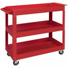 Durhand 3 Tier Rolling Tool Cart, 330 Lbs Capacity Utility Cart, Red|Durhand Chariot A Outils Roulant A 3 Niveaux, Capacite De 330 Lb, Rouge
