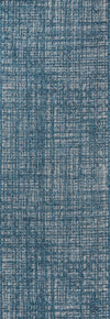 Nayah Contemporary 2'0\" x 6'0\" Runner Rug in Blue Indoor Area Rug