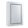 Stapik LED Medicine Mirror Cabinet - Silver|Armoire à pharmacie Stapik avec miroir et DEL - argentée
