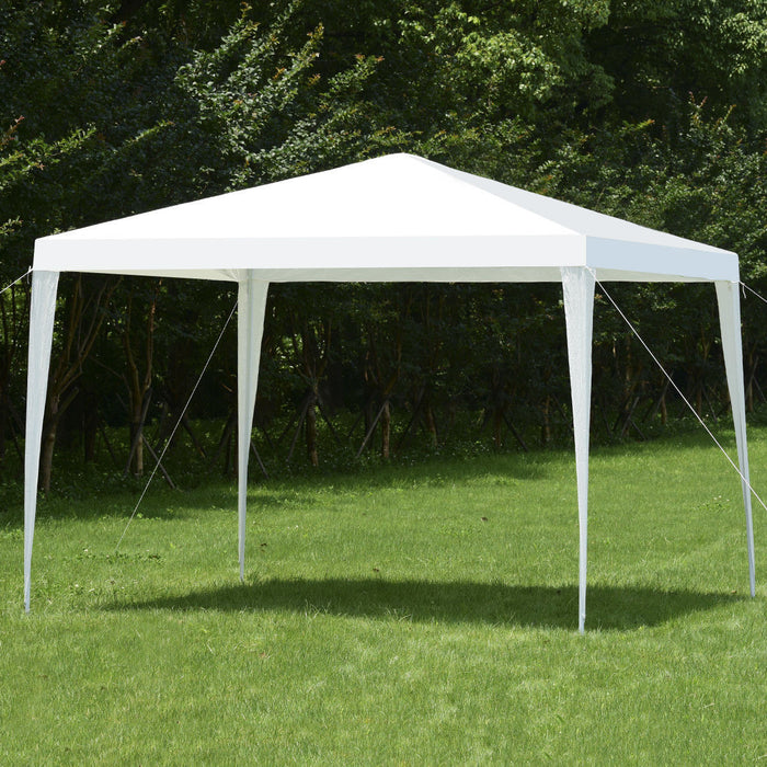 Costway 10'x10' Wedding Party Event Tent Canopy Gazebo Pavilion Cater Heavy Duty