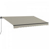 Outsunny 13' X 10' Patio Retractable Awning Sunshade Shelter, Light Grey|Outsunny 13' X 10' Auvent Retractable, Abri Pare-soleil, Gris Clair