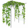 Outsunny 6.4FT Tall Garden Arch Trellis, Plant Support Trellis Archway
