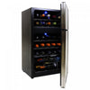 Koolatron 29 Bottle Dual Zone Compressor Wine Cellar|Cellier à compresseur Koolatron à 2 zones pour 29 bouteilles de vin