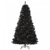 Homcom 7ft Artificial Christmas Tree With 1346 Branch Tips, Black |Homcom Arbre De Noel Artificiel De 7 Pieds Avec 1346 Pointes De Branches, Noir