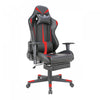 TygerClaw Fabric Gaming Chair with Lumbar Pillow and Leg Rest Office Chair|TygerClaw Chaise de Gaming en Tissu avec Coussin Lombaire et Repose-jambes