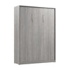 Bestar Claremont Full Murphy Bed - Platinum Grey|Lit double escamotable Claremont de Bestar - gris platine