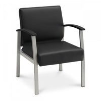 TygerClaw Low Back Ergonomic Guest Chair with Armrests Office Chair