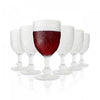 Arimi Savoia Goblet Set 6-Piece White|Ensemble De 6 Verres A Vin Arimi Savoia Blanc
