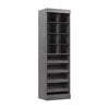 Bestar Pur 25 W Closet Shoe Organizer - Bark Grey|Organisateur de garde-robe pour chaussures Pur de Bestar de 25 po (L) - gris écorce