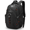 Swissdigital Vector School Backpack – 17" Laptop Bag, USB Charging, SDD Finder, RFID Protection, Reflective Trim, Add-A-Bag System