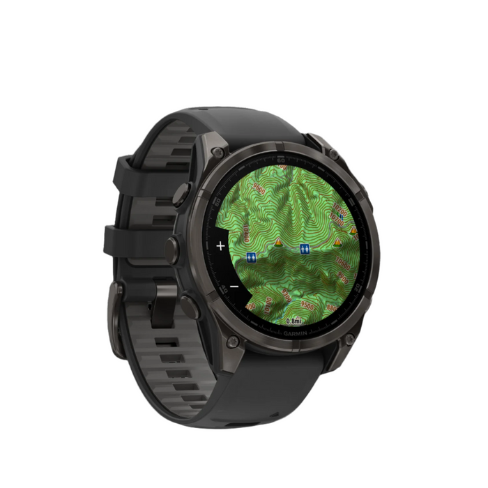 Garmin Fēnix 8 Amoled Sapphire Smartwatch 47mm - Gps, Compass, Gyroscope And Barometric Altimeter 