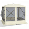 Outsunny Pop-up Screen House Gazebo Camping Outdoor Instant Setup Tent|Outsunny Gazebo A Ecran Escamotable Tente De Camping Exterieure