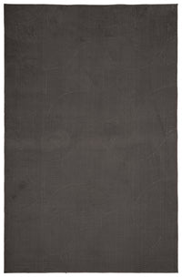 Elion Contemporary Charcoal Washable Rug 6'7