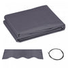 Outsunny 11' X 8' Retractable Awning Fabric Replacement Outdoor Sunshade Canopy Awning Cover, Uv Pro|Outsunny Remplacement Dehousse D'auvent Exterieur En Tissu 11'x8'