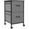 Vinsetto Mobile File Cabinet With Drawers, Hanging Bars For Letter|Vinsetto Vinsetto Classeur, Meuble De Rangement, Noir
