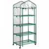 Outsunny Portable Greenhouse With 4 Tier Shelves, Plastic Cover, Clear|Outsunny Serre Portative Avec Etageres A 4 Niveaux, Transparent