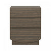 Ardea Contemporary 20" Nightstand in Walnut (3-Drawer) | Table de nuit contemporaine Ardea 20" en noyer (3 tiroirs)