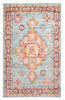 Lotus Blue Rug 5'0" x 8'0" | Tapis Traditionnel Lotus 5'0" x 8'0" en Bleu