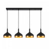 Dash Collection Island Light - Black & Gold|Luminaire pour îlot de la collection Dash - noir et doré