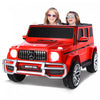 Costway 12v 2 Seats Kids Ride On Car Licensed Mercedes Benz G63 W/ Remote Control Red